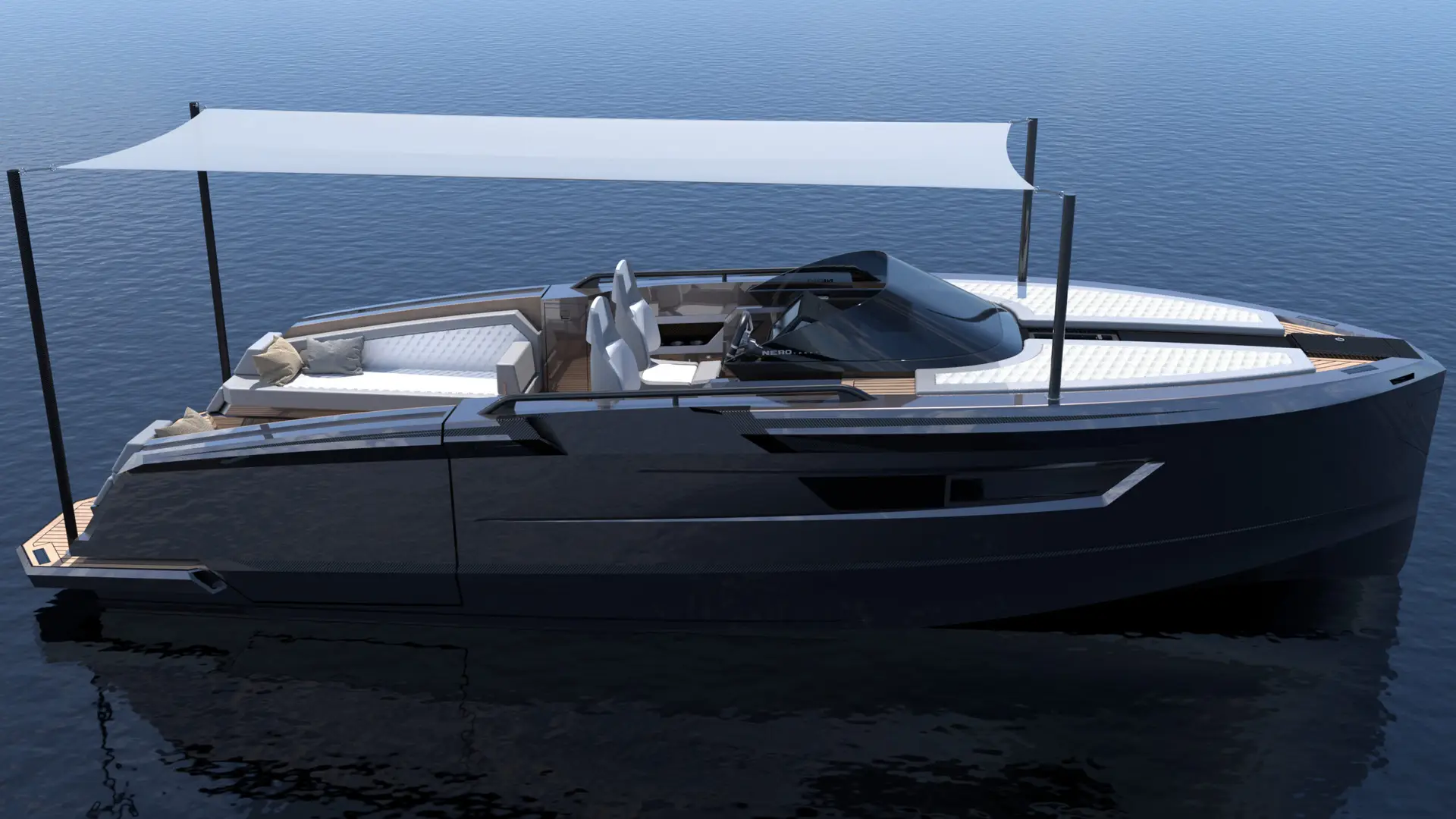 Nero electric yacht